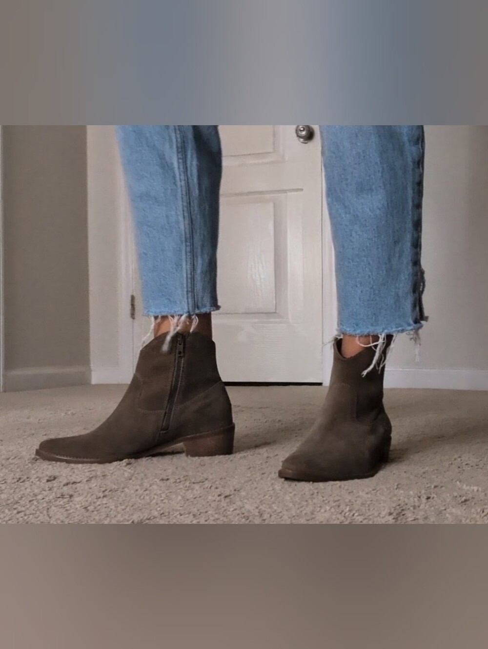 Madewell 1937 Suede Booties